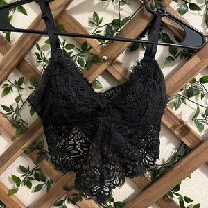Aerie size black xs bralette!!